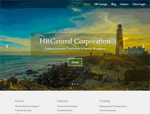 Tablet Screenshot of hrcentral.com